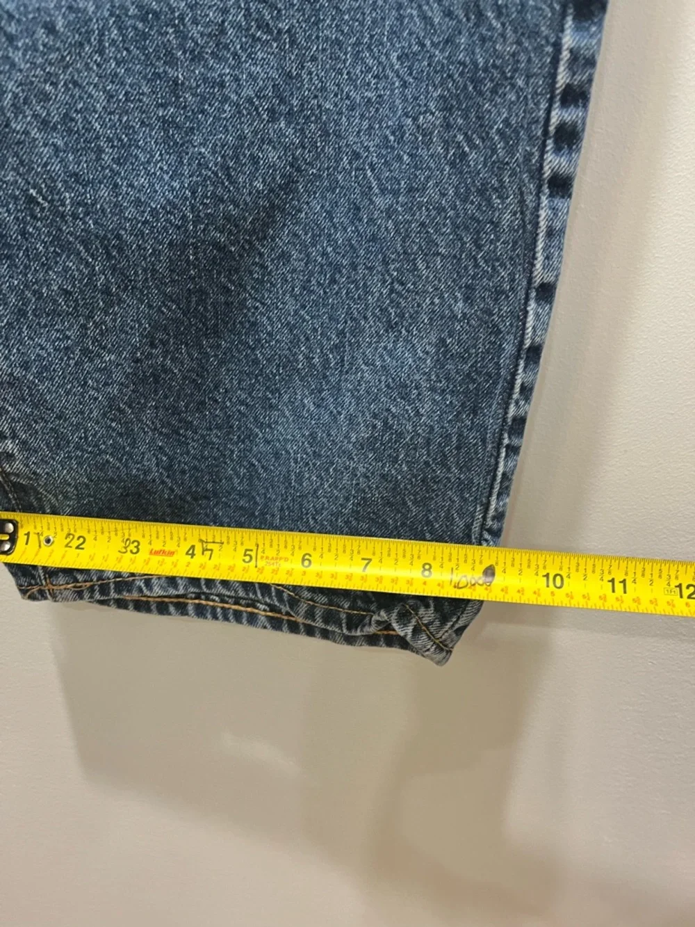 Gap Baggy Jeans Men's 34x30 Blue Denim Relaxed‎ Wide Leg